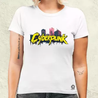 Cyberpunk v40 női póló