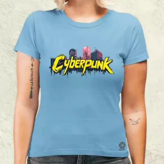 Cyberpunk v40 női póló