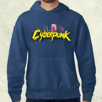 Cyberpunk v40 férfi pulóver