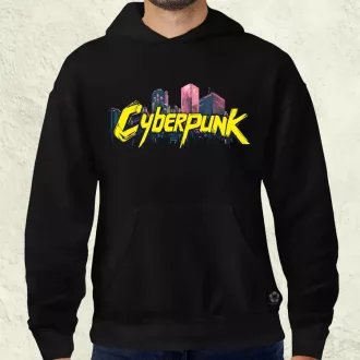 Cyberpunk v40 férfi pulóver