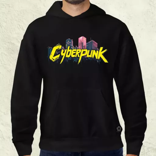 Cyberpunk v40 férfi pulóver