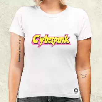 Cyberpunk v42 női póló