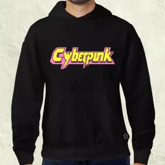 Cyberpunk v42 férfi pulóver