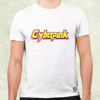 Cyberpunk v42 férfi póló