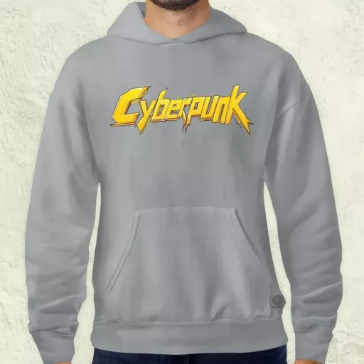 Cyberpunk v44 férfi pulóver