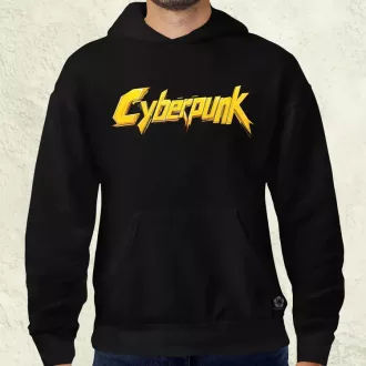 Cyberpunk v44 férfi pulóver