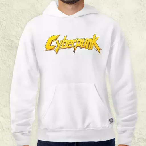 Cyberpunk v44 férfi pulóver