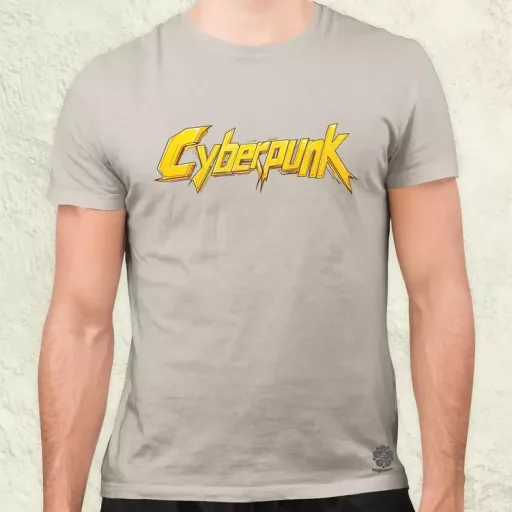 Cyberpunk v44 férfi póló