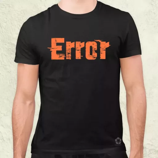 Error v10 férfi póló