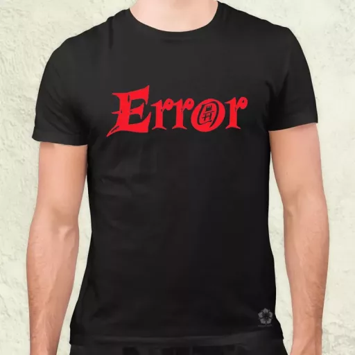 Error v11 férfi póló