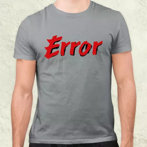 Error v12 férfi póló