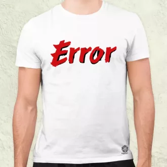 Error v12 férfi póló