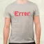 Error v1 férfi póló