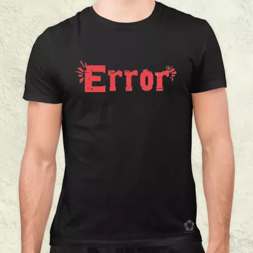 Error v1 férfi póló