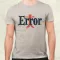 Error v2 férfi póló