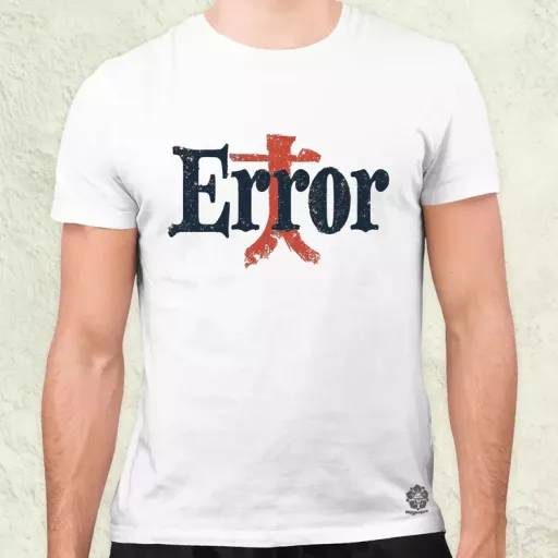 Error v2 férfi póló