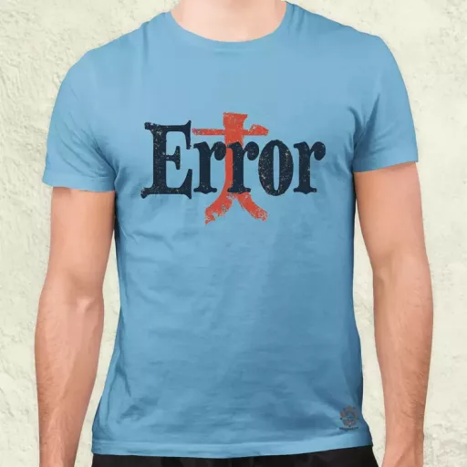 Error v2 férfi póló