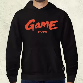 Game over v10 férfi pulóver