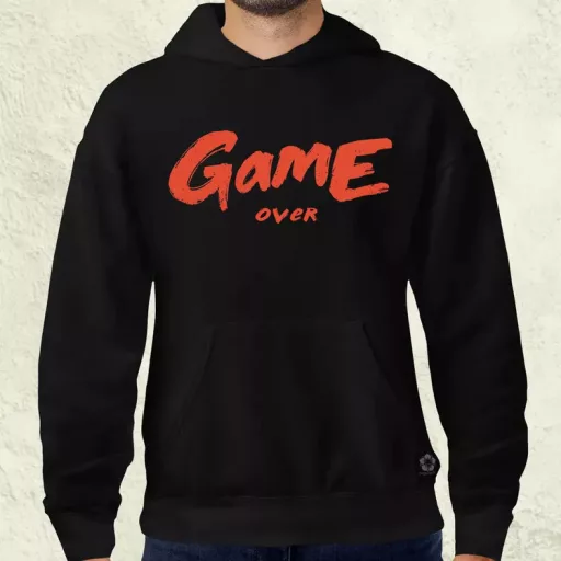 Game over v10 férfi pulóver