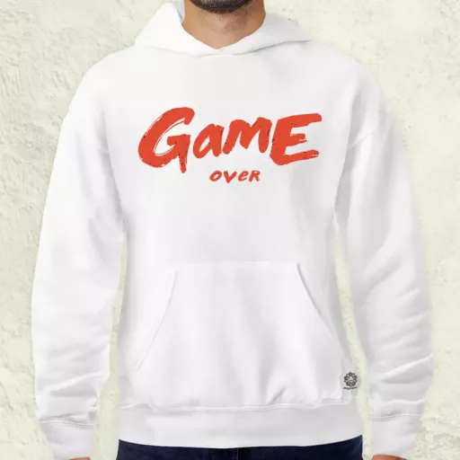 Game over v10 férfi pulóver