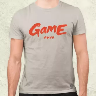 Game over v10 férfi póló