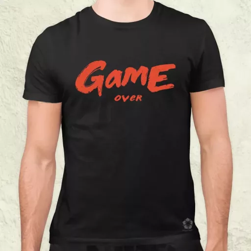 Game over v10 férfi póló