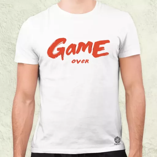 Game over v10 férfi póló