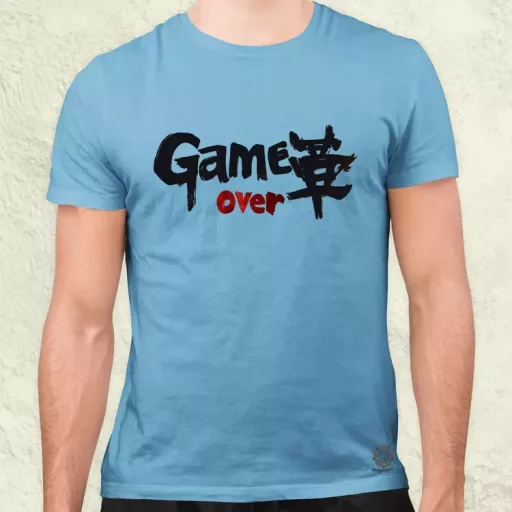 Game over v11 férfi póló