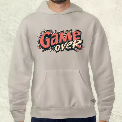 Game over v12 férfi pulóver