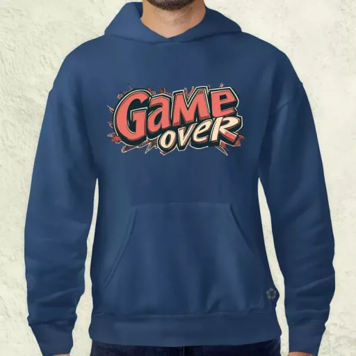 Game over v12 férfi pulóver