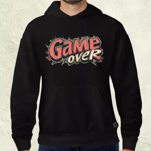 Game over v12 férfi pulóver