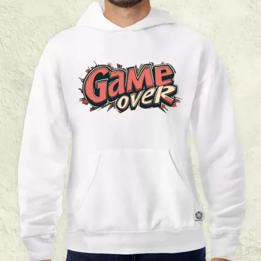 Game over v12 férfi pulóver