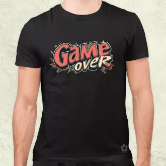 Game over v12 férfi póló