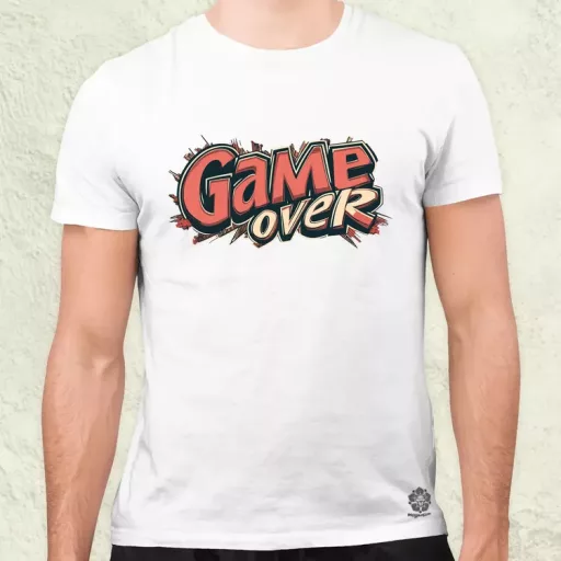 Game over v12 férfi póló