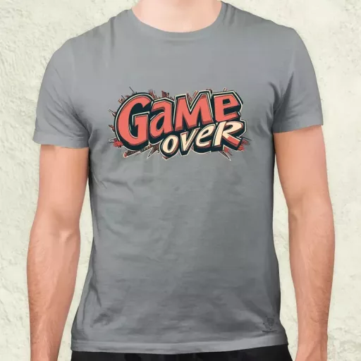 Game over v12 férfi póló