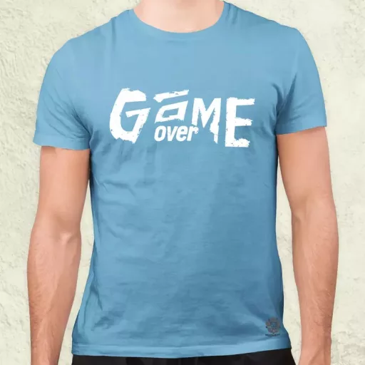 Game over v13 férfi póló