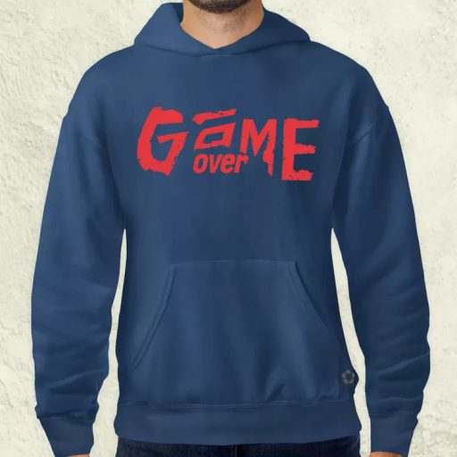 Game over v14 férfi pulóver