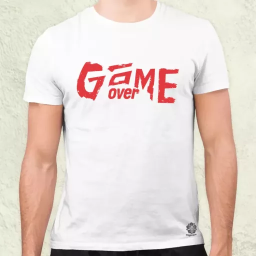 Game over v14 férfi póló