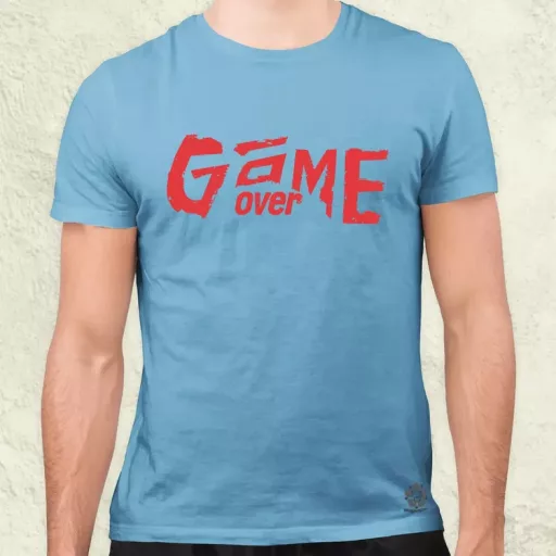 Game over v14 férfi póló