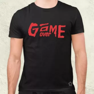 Game over v14 férfi póló