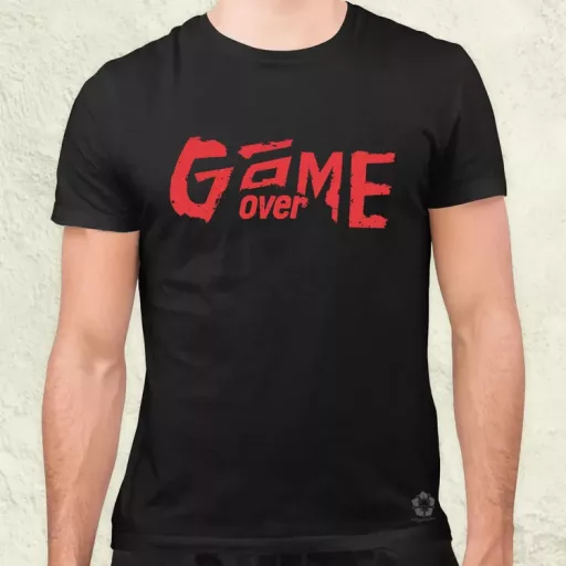 Game over v14 férfi póló