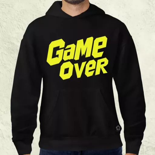 Game over v17 férfi pulóver