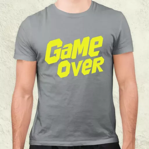 Game over v17 férfi póló