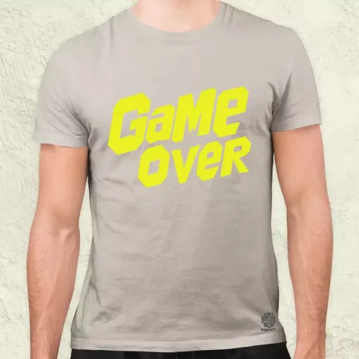 Game over v17 férfi póló