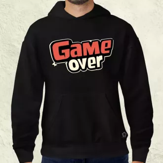 Game over v2 férfi pulóver