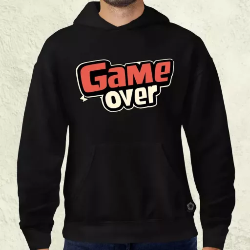 Game over v2 férfi pulóver