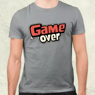 Game over v2 férfi póló