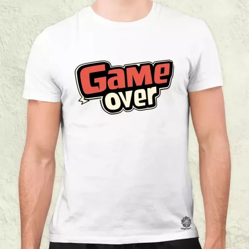 Game over v2 férfi póló