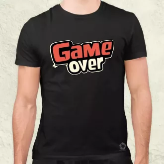 Game over v2 férfi póló