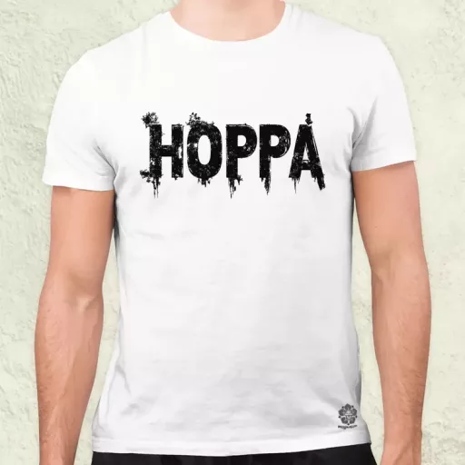 Hoppá v4 férfi póló